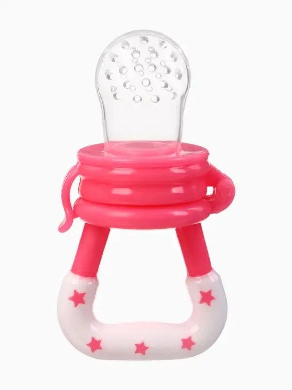 Ниблер (соска для прикорма), с силиконовой сеточкой  Ниблер (соска для прикорма), с силиконовой сеточкой "Оленята"