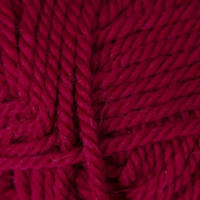 Пряжа для вязания спицами, крючком «Пехорский текстиль. Зимний вариант», 95% импортная шерсть, 5% акрил объёмный, 100 м/100 г, (323 т. бордо)