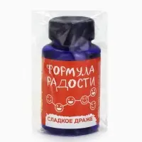 Конфеты драже в банке &laquo;Формула радости&raquo;, 50 г