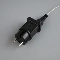 Гирлянда &laquo;Нить&raquo; 50 м, роса, IP44, зелёная нить, 500 LED, свечение мульти, 8 режимов, 31 В