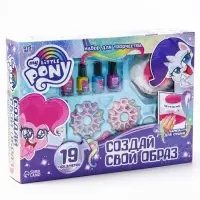 Набор для маникюра с лампой, лаком и наклейками &laquo;Создай свой образ&raquo; My little pony