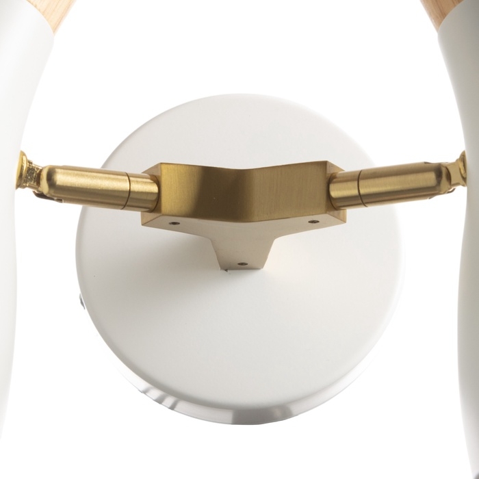 Бра "Марокко" 2хЕ27 40Вт белый 25х15х38см