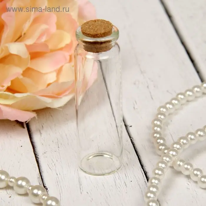 Основа для творчества и декорирования «Бутылочка», с пробкой, 13 мл Основа для творчества и декорирования «Бутылочка», с пробкой, 13 мл