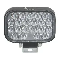 Фара светодиодная прямоугольная, 21 LED рассеяный свет 21W, (108х80х35) 12/24V
