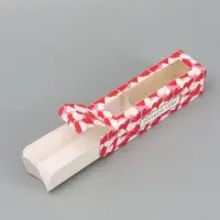 Коробка подарочная для макарун &laquo;Только тебе&raquo;, 18&times;5.5&times;5.5 см