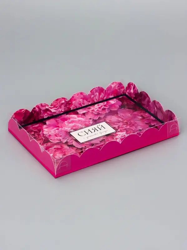 Коробка для печенья, «Сияй», 22×15×3 см Коробка для печенья, «Сияй», 22×15×3 см