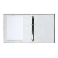 Папка на 4 кольцах А4, ErichKrause Work inside, 35 мм, 1750 мкм, черная