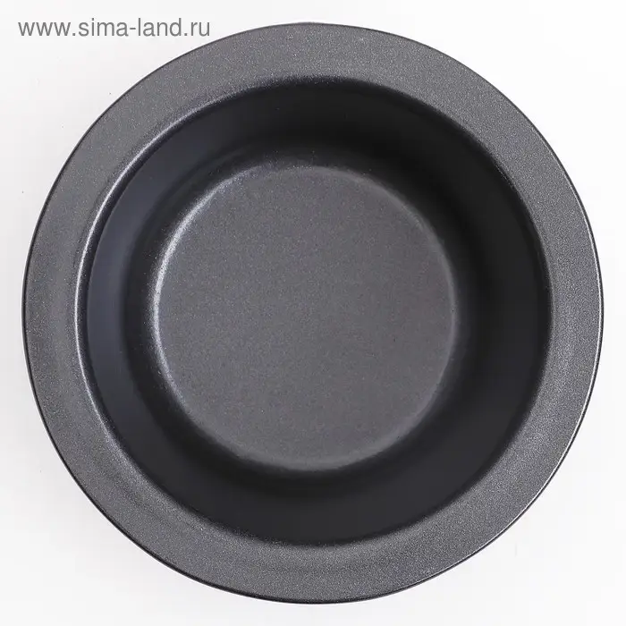 Форма для выпечки «Круг. Жаклин», 10×3,5 см, антипригарное покрытие, цвет чёрный Форма для выпечки «Круг. Жаклин», 10×3,5 см, антипригарное покрытие, цвет чёрный