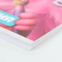 Альбом для рисования, 40 листов, на скрепке, А4 &laquo;Розовый монстрик&raquo;