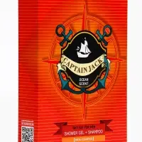 Подарочный набор мужской Captain Jack Ocean Scent: гель для душа 250 мл + шампунь 250 мл