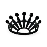 Корона пластиковая "Чёрный лебедь" Корона пластиковая "Чёрный лебедь"