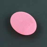 Массажёр для лица новогодний «Сияй», розовый, 6.5×5 см