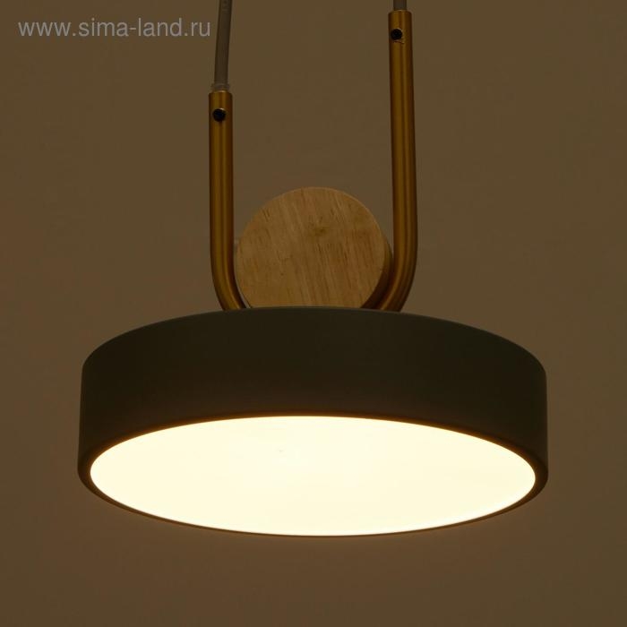 Светильник BayerLux 35422/1 LED 24Вт 3000-6000К серый 18х18х20 см