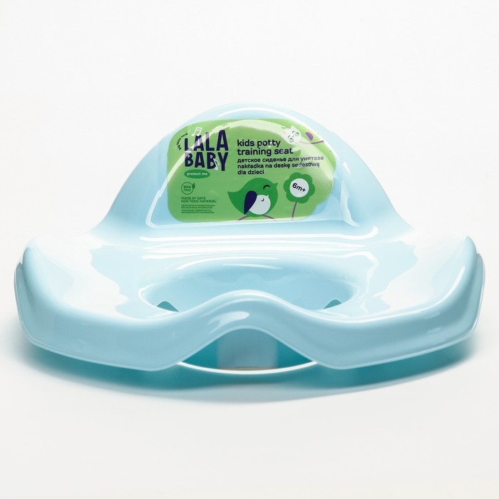 Детское сиденье для унитаза Protect Me, цвет голубой пастельный Детское сиденье для унитаза Protect Me, цвет голубой пастельный