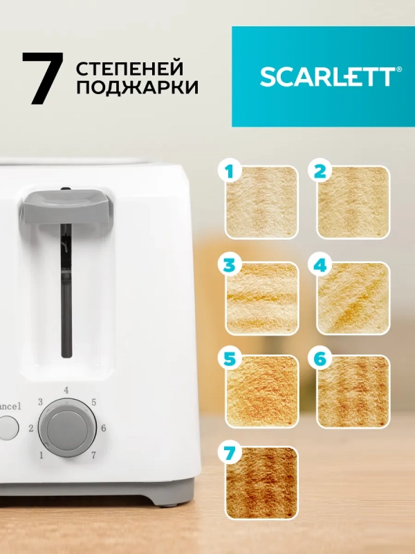 Тостер для хлеба с поддоном для крошек SC-TM11019 Тостер для хлеба с поддоном для крошек SC-TM11019