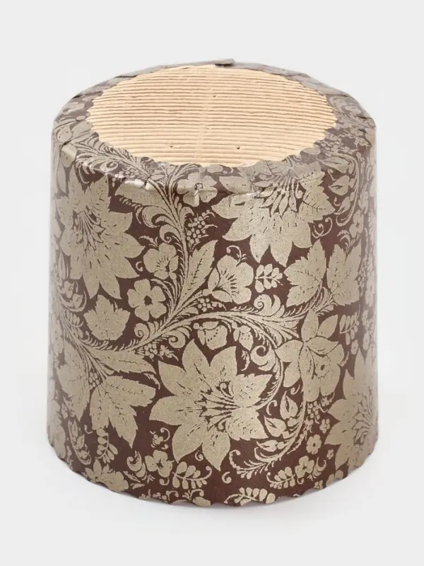 Набор бумажных форм для кулича "Узоры", 90х90 мм, 10 шт