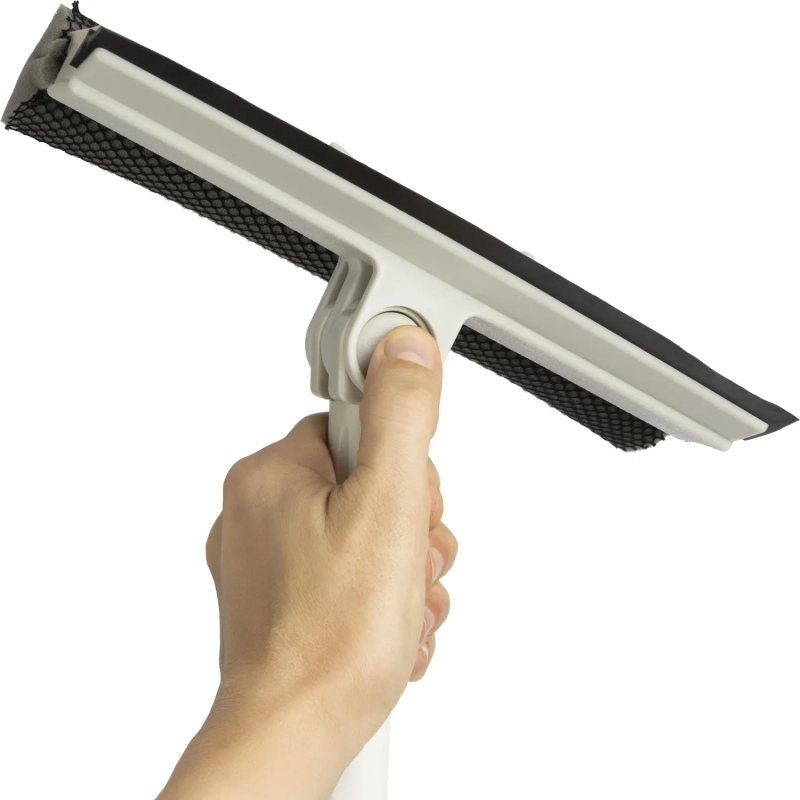 Швабра двухстороняя 25см д/мытья окон Luscan Prof с телескоп. рукоят 120см