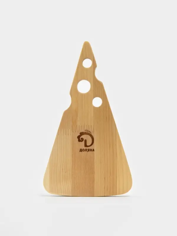 Доска для сыра Доляна &laquo;Для подачи&raquo;, 24&times;15&times;1.8 см, дерево массив берёзы