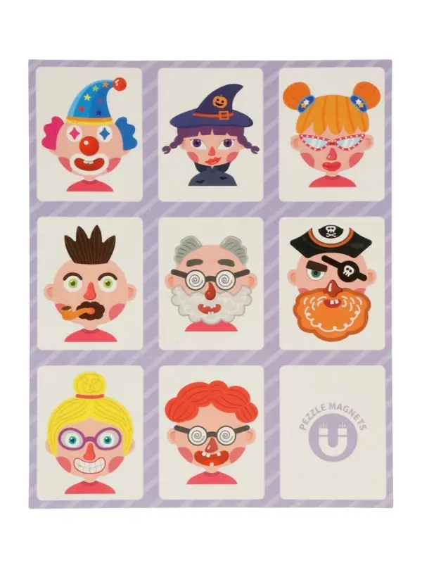 Магнитный набор &laquo;Лица&raquo;