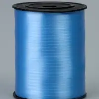 Лента для декора, подарков и шаров, голубой, 0.5 см &times; 500 ярдов