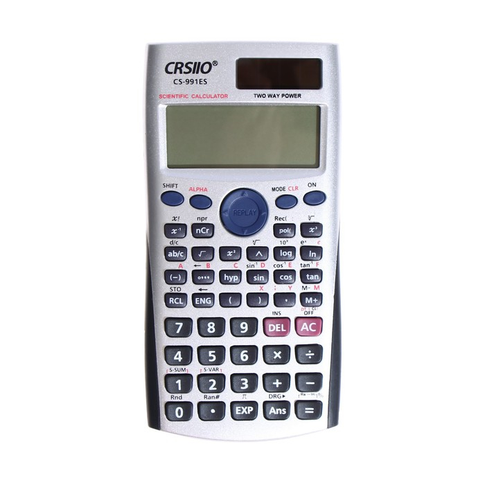 Калькулятор инженерный, 10-разрядный, fx-570ES, двойное питание, двухсточный Калькулятор инженерный, 10-разрядный, fx-570ES, двойное питание, двухсточный