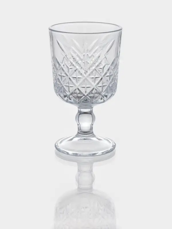 Бокалы для вина Paşabah&ccedil;e Timeless, 320 мл, набор 4 шт., стекло, прозрачные