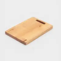 Доска разделочная Классик, пропитана маслом, береза, 20,5х14,5х1,8/1,6 см