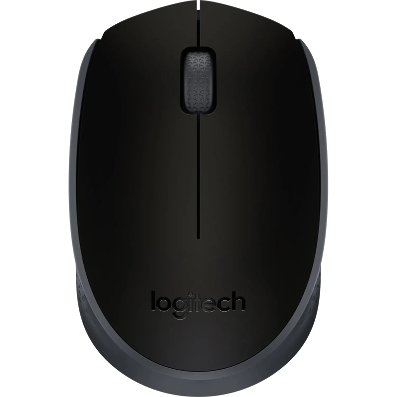 Мышь компьютерная Logitech M171 черная/беспроводная (910-004643/910-004424)