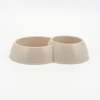 Миска двойная для животных ALTA, 630/430 мл, цвет МИКС