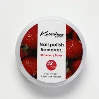 Салфетки для снятия гель-лака с ароматом клубники, 32 шт.