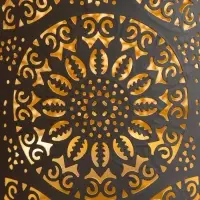 Подсвечник «Ажур», 21.5×21.5×30.5 см, металл