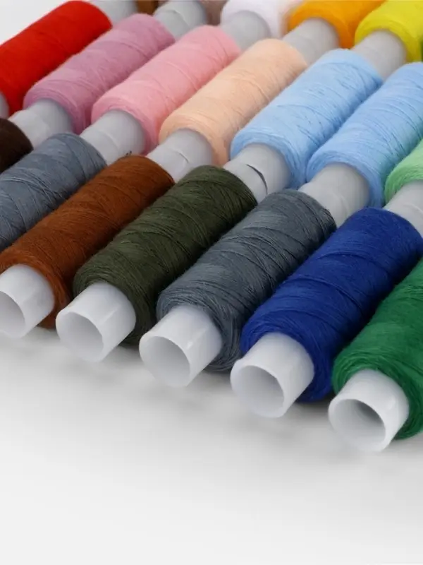 Нитки &laquo;Радуга&raquo;, 40ЛШ, 150 м, набор 24 шт., разноцветные