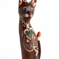 Фигура интерьерная &laquo;Кошка с черепахой&raquo;, 30 см