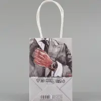 Пакет подарочный &laquo;Мужской&raquo;, 10 х 15 х 6 см