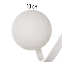 Бра настенный BayerLux Nadine, 1&times;10 Вт, GU10, белый, 37&times;16&times;32 см