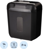 Шредер (уничтожитель) BigTech OS808-10C , P-4ур.секр., 12л., 14 лит