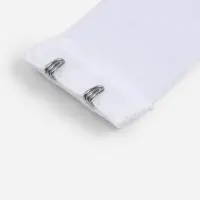Застёжка для бюстгальтера, удлинитель, 3 ряда 2 крючка, 3.2&times;10.5 см, 5 шт., белая