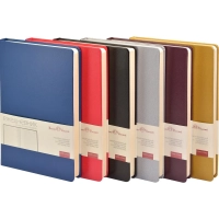 Ежедневник недатированный красный, MEGAPOLIS А5, 142х214мм,320стр.3-281/04