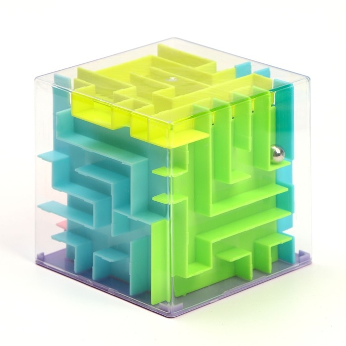 Головоломка лабиринт с шариком «Птичка», МИКС, в шоубоксе Головоломка лабиринт с шариком «Птичка», МИКС, в шоубоксе