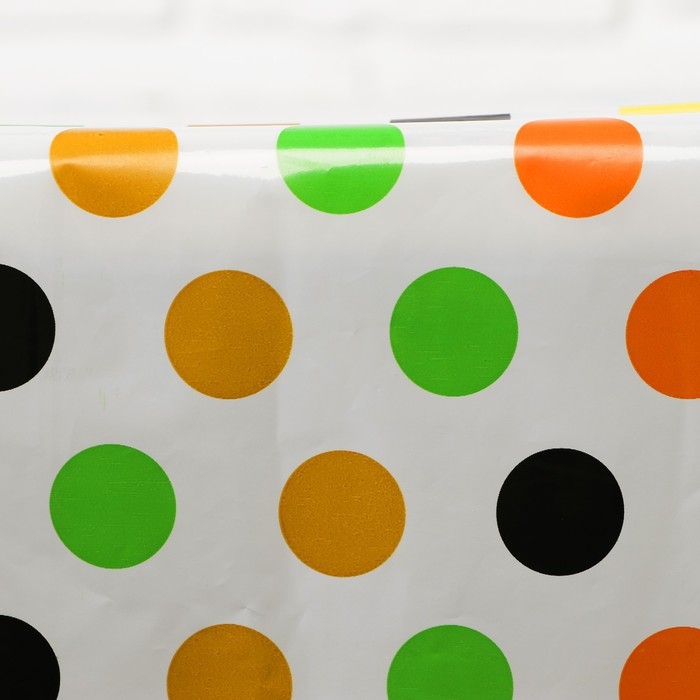 Скатерть &laquo;Цветные горошки&raquo;, 108х180 см