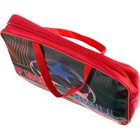 Папка для тетрадей школьника А4 с ручк+ тверд.дно, ШИРОКАЯ ПШ-11, ЛИГА 2025