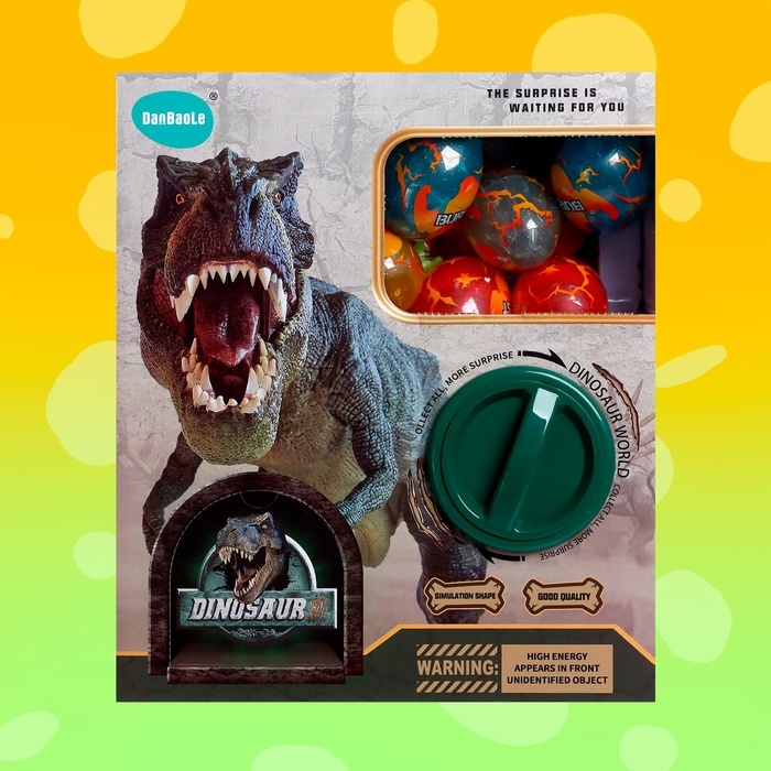 Игрушка-сюрприз «Дино» в яйце, МИКС Игрушка-сюрприз «Дино» в яйце, МИКС