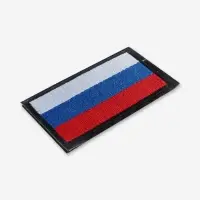 Шеврон на липучке &laquo;Флаг России&raquo;, 9&times;5 см