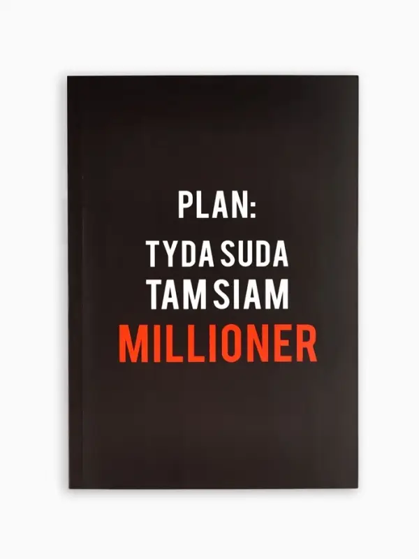 Ежедневник А5, 64 листа в точку, мягкая обложка "Миллионер"