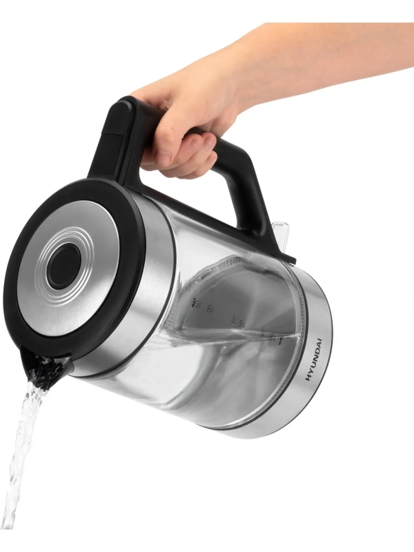 Чайник HYK-G3509 1,7л 2200Вт черный (стекло) Чайник HYK-G3509 1,7л 2200Вт черный (стекло)