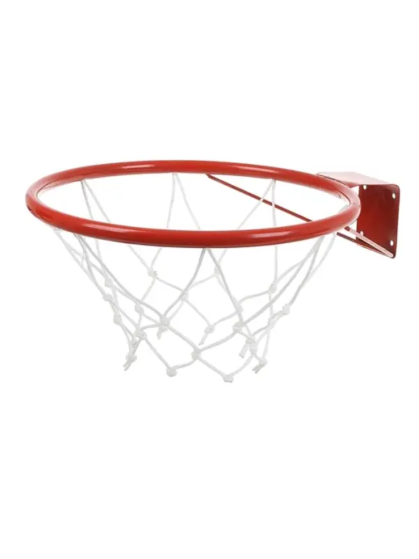 Корзина баскетбольная №5, d=380 мм, с упором и сеткой