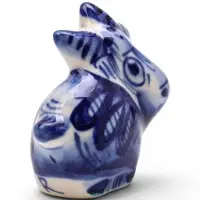 Сувенир фарфоровый &laquo;Козлик Макс&raquo; 5&times;4.8&times;3 см, гжель