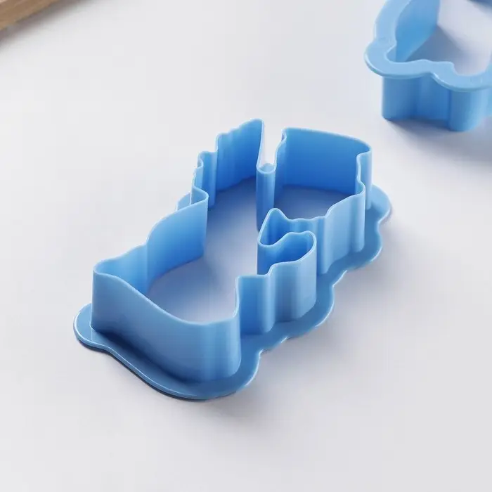 Набор форм для печенья Доляна «Ангелы», 2 шт, 14×13×2 см, цвет голубой Набор форм для печенья Доляна «Ангелы», 2 шт, 14×13×2 см, цвет голубой