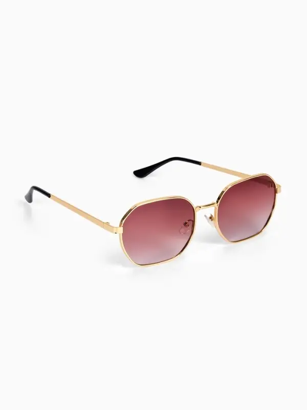 Очки солнцезащитные &laquo;OneSun. Овал&raquo;, uv 400, футляр, салфетка