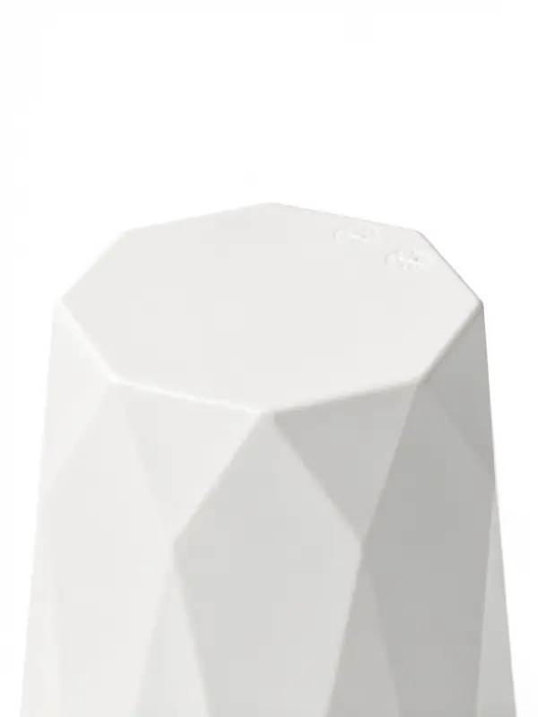 Стакан для зубных щёток &laquo;Призма&raquo;, 9.5&times;9.5&times;11 см, белый